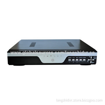 8-channel AHD DVR, AHD + NVR Working with 2*4TB SATA, Alarm, Audio, HDMI, VGA, P2P CloudNew